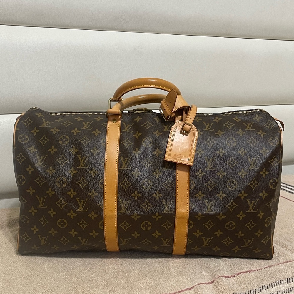 Louis Vuitton Classic Monogram Keepall 50
